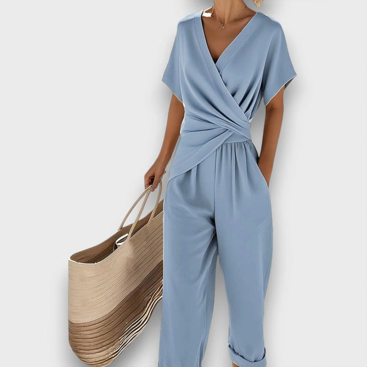 Celira – 2-Piece Set in Jumpsuit Style with Wrap Look