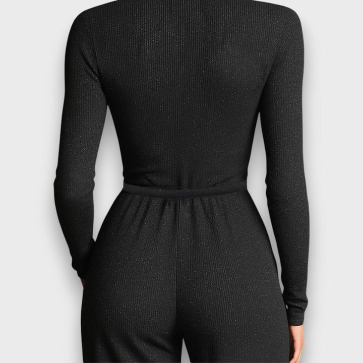 Elara – Elegant Knit Jumpsuit