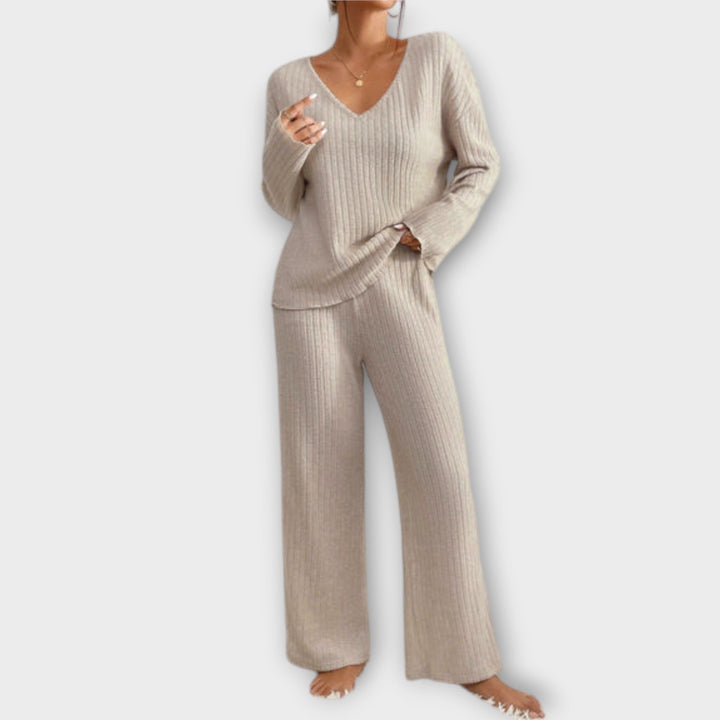 Milarae – Lounge Set with Gentle Knit Flow
