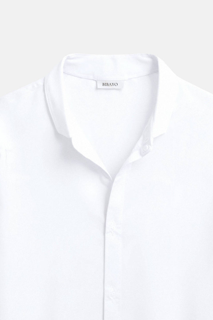 Old Money Cotton Long Sleeve Shirt