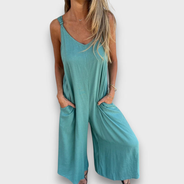 Liorah – Airy Jumpsuit with Wide Leg
