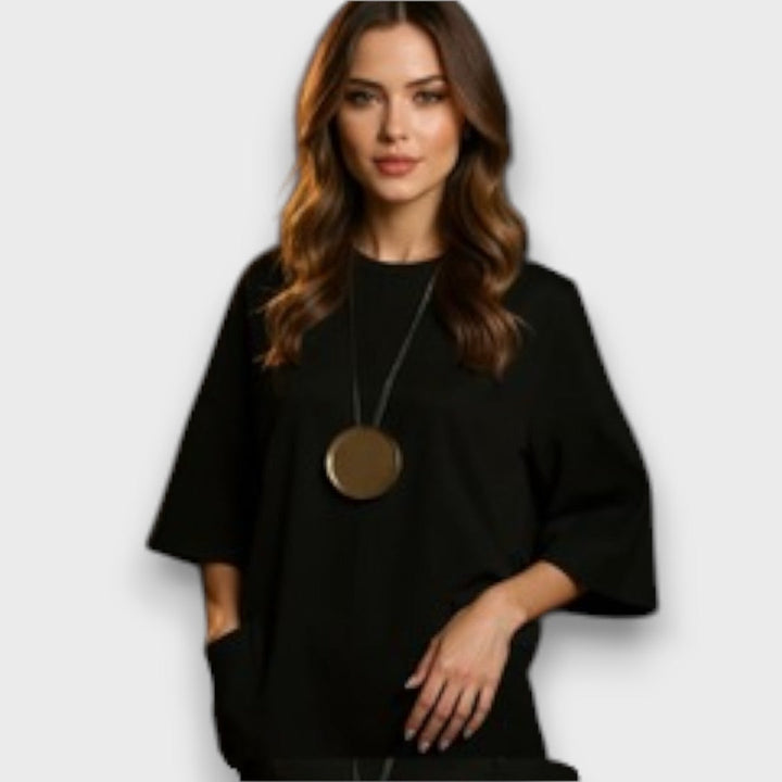 Lunessa – Minimalist Wide-Leg Jumpsuit