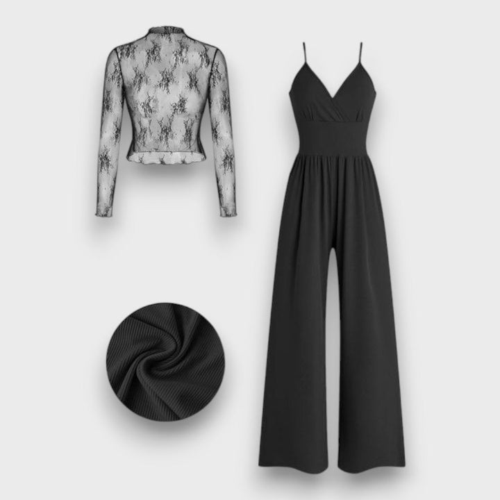 Elai – Lace Layered Jumpsuit Set