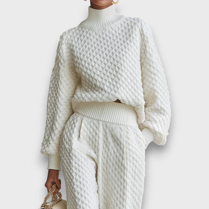 Noelle – Knit Set with Wide Leg