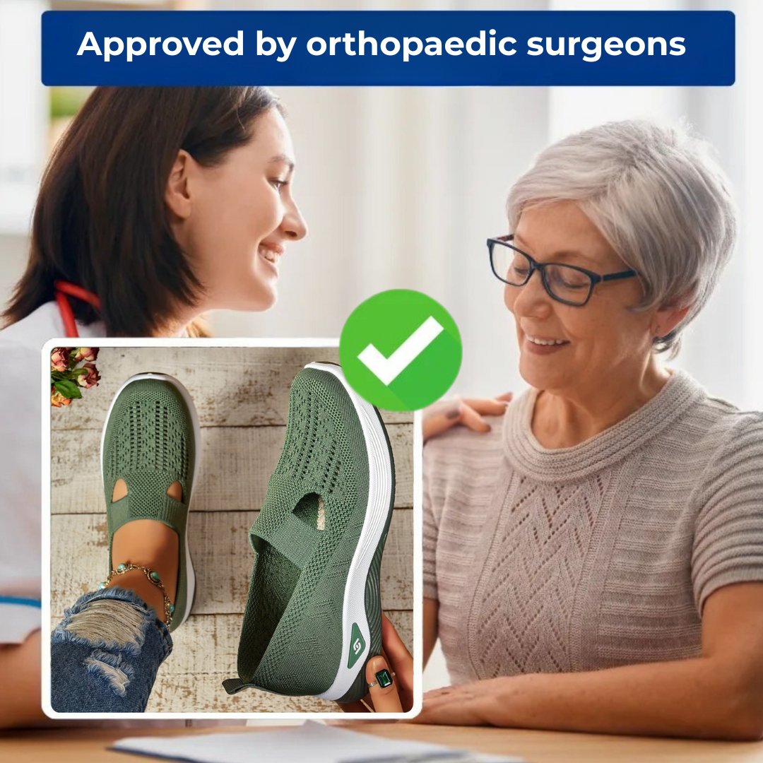 SERENA – ORTHOPEDIC COMFORT SLIP-ONS