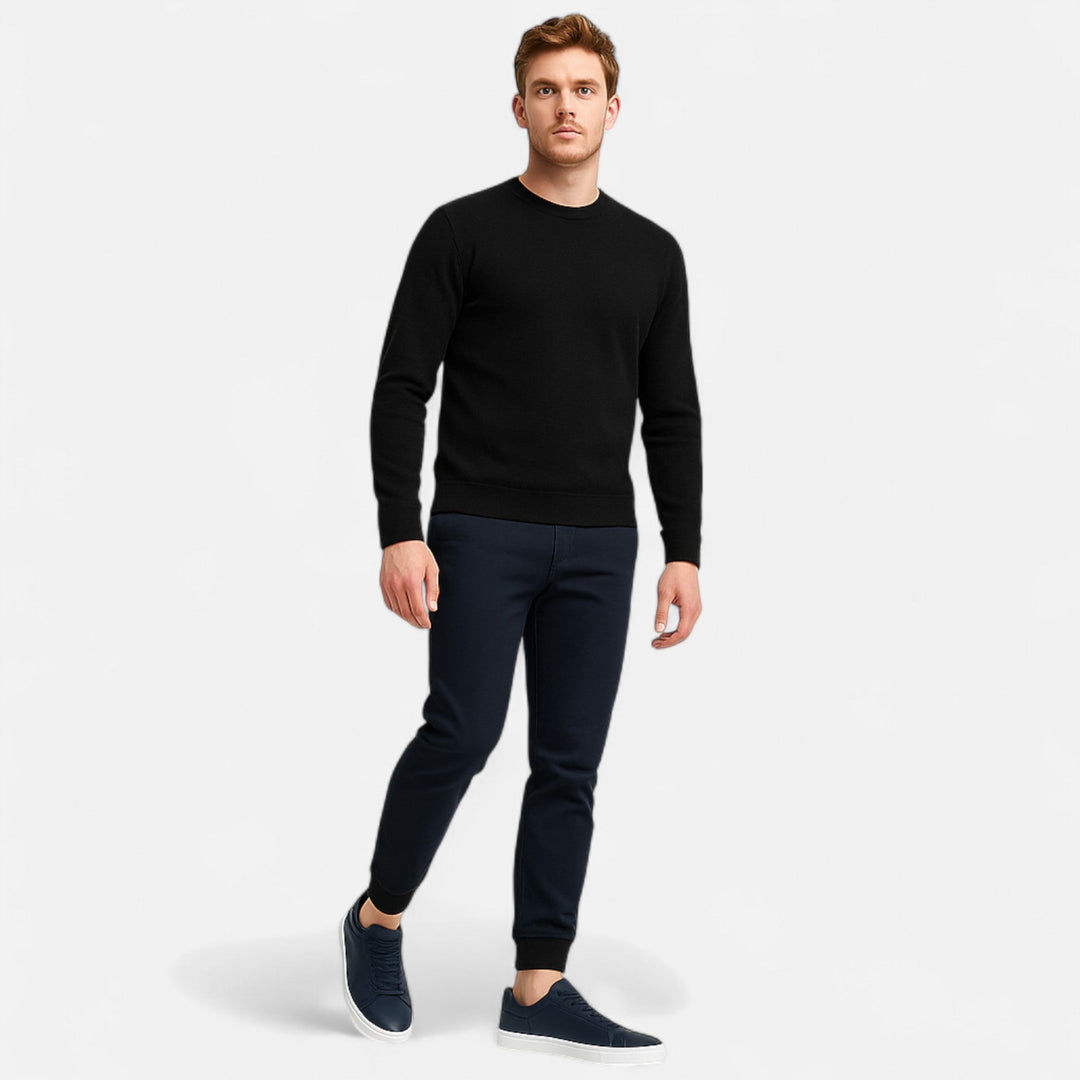 Marcus | Premium Leather Slip-On Sneakers for Men