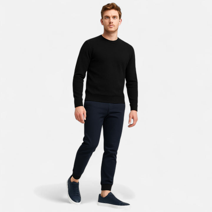 Marcus | Premium Leather Slip-On Sneakers for Men