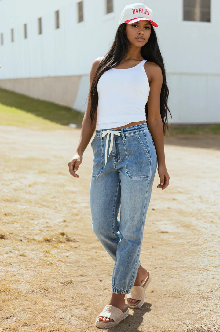 Noelle | Joggers with Drawstring