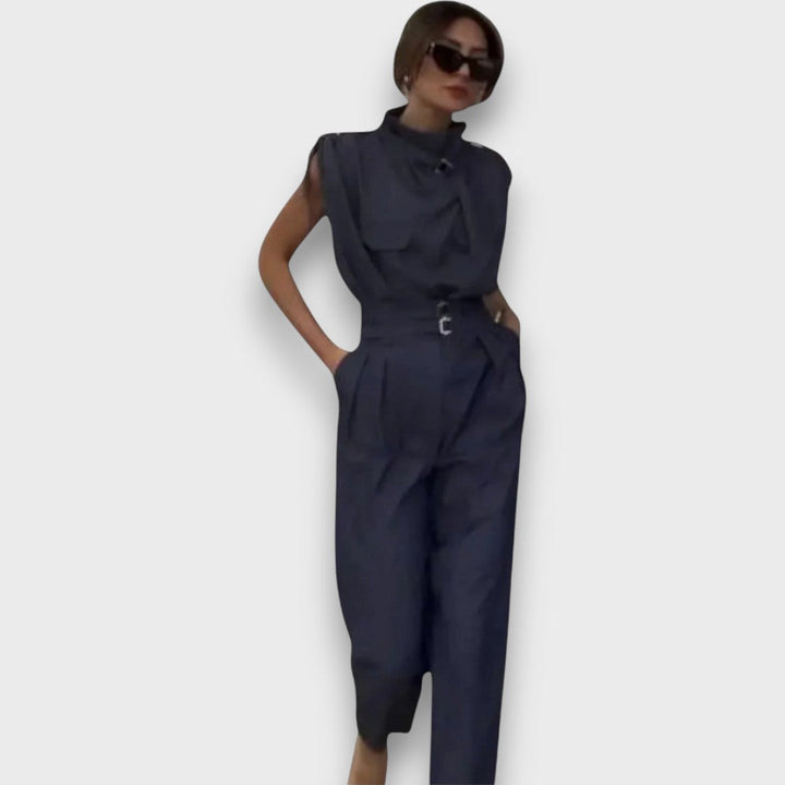 Sofia – Elegant Jumpsuit with Belt