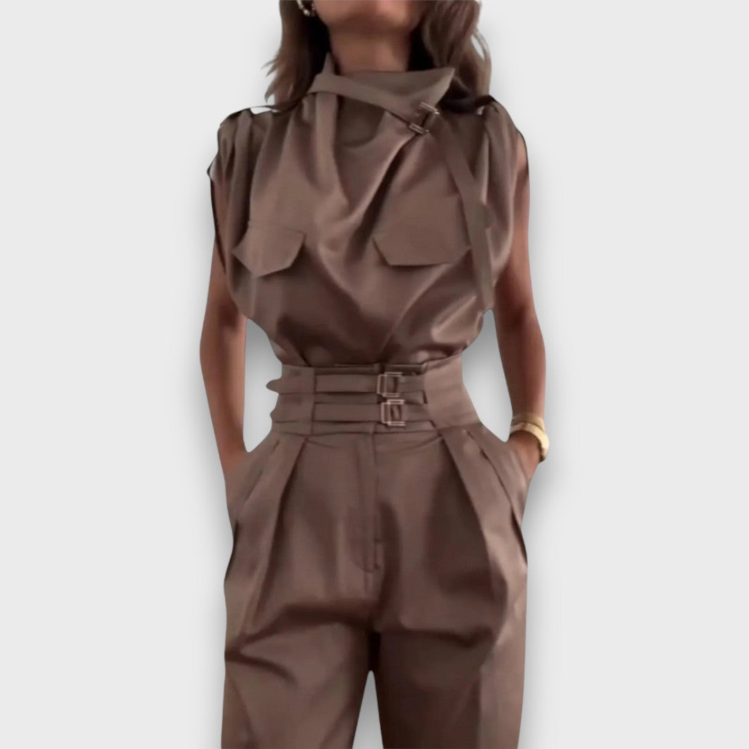 Sofia – Elegant Jumpsuit with Belt
