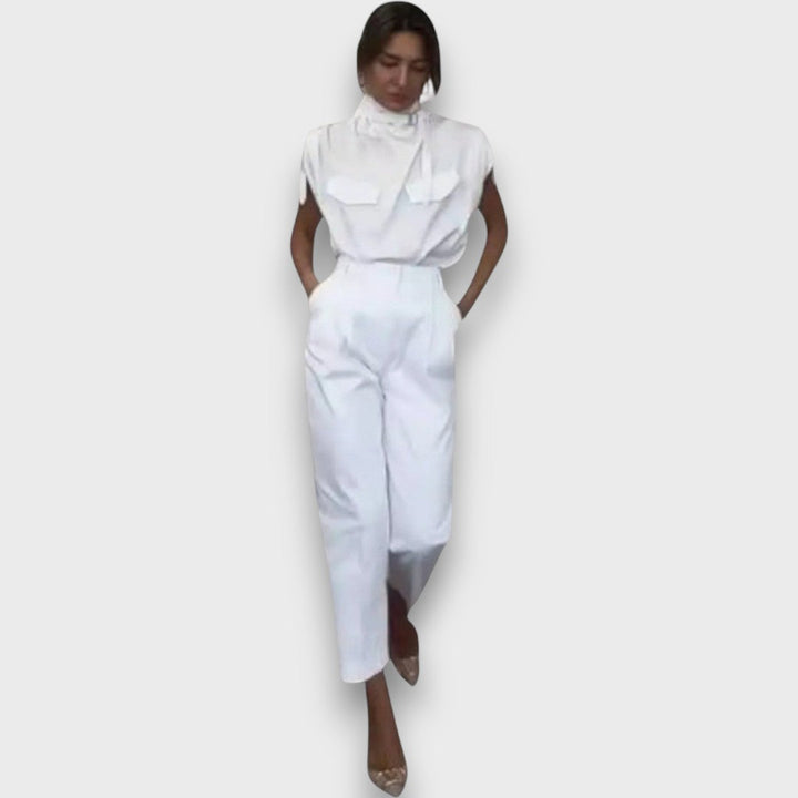 Sofia – Elegant Jumpsuit with Belt