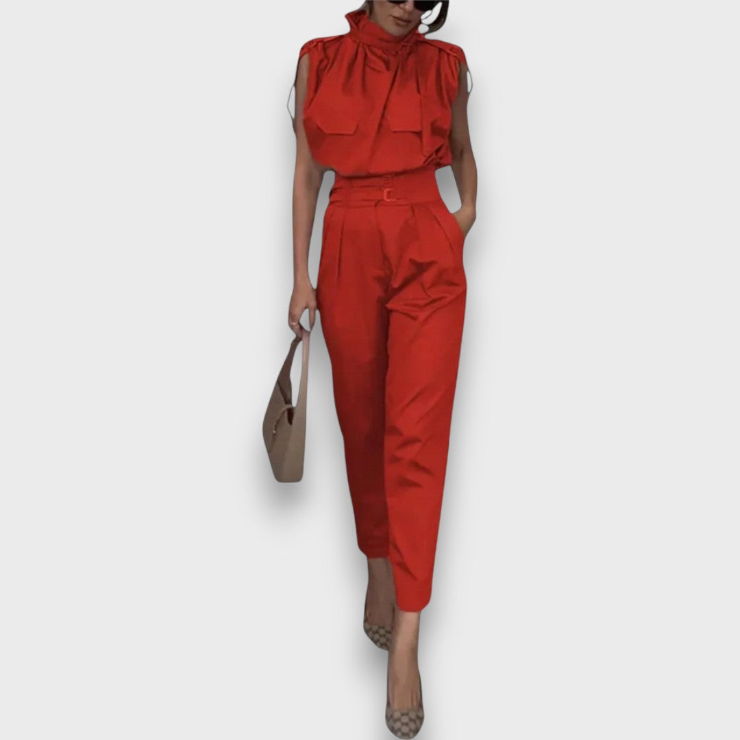 Sofia – Elegant Jumpsuit with Belt