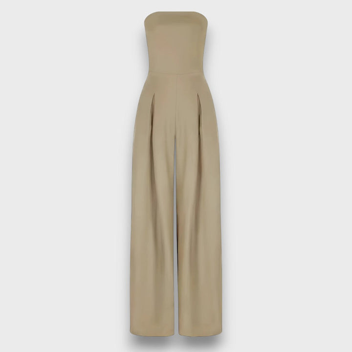 Louna – Elegant Bandeau Jumpsuit