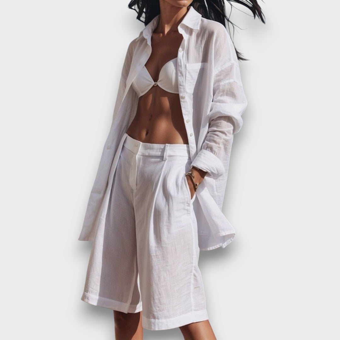 Isa – Shirt Set with Shorts