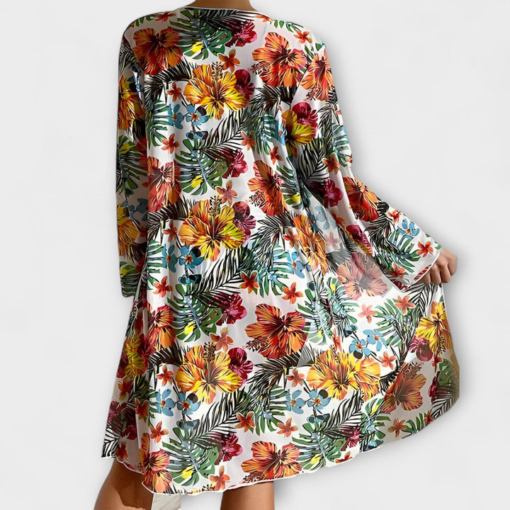 Malani – 3-Piece Bikini Set with Tropical Flair