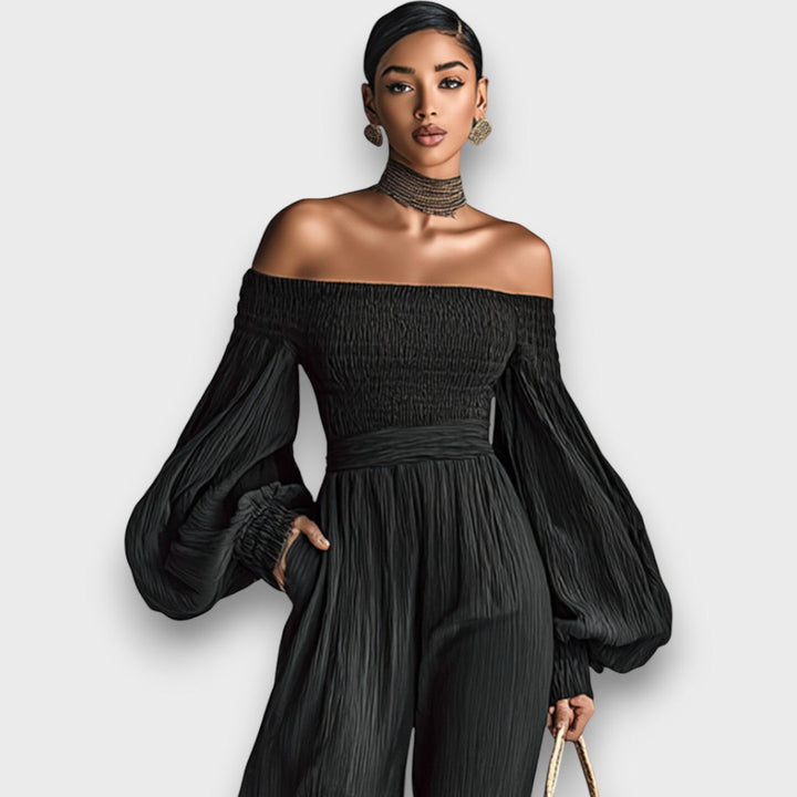 Marleah – Women's Set Made of Pleated Fabric