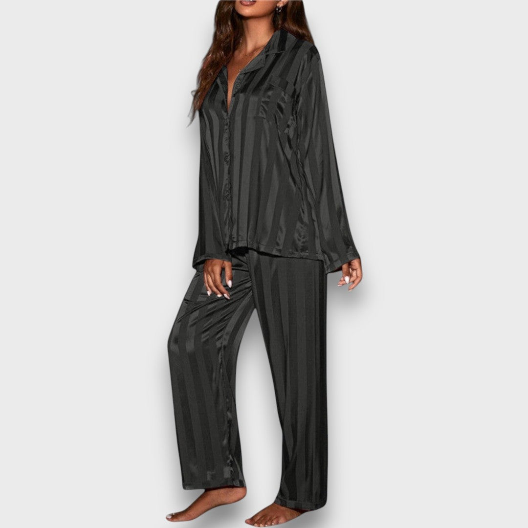 Flaira – Luxury Satin Pajama Set