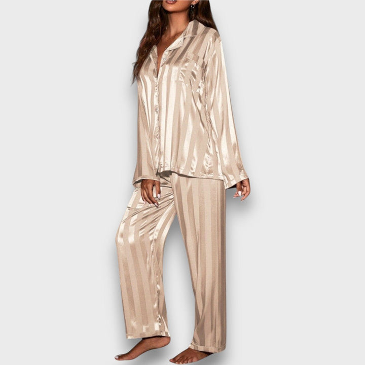 Flaira – Luxury Satin Pajama Set