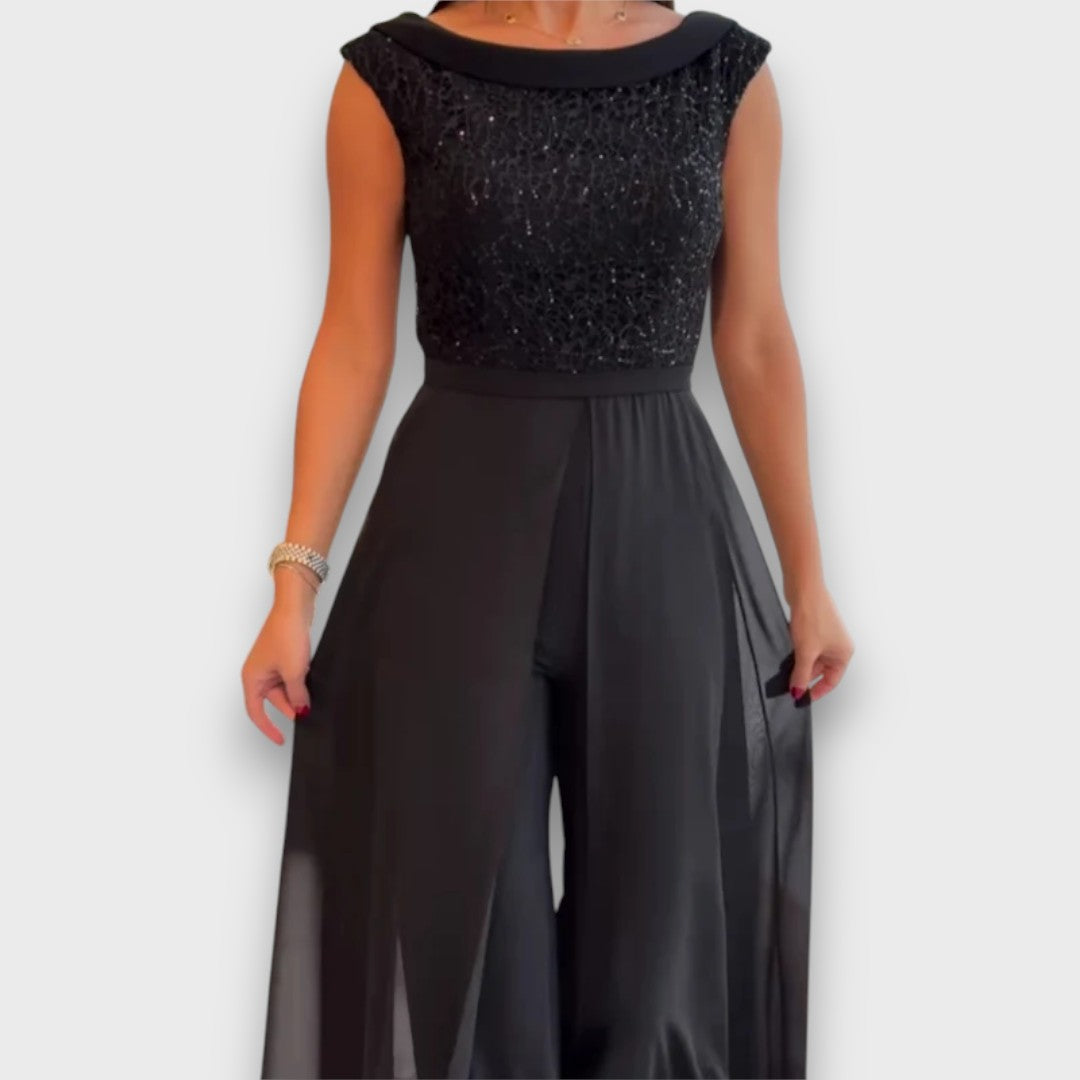 Nuna – Sleeveless Jumpsuit with Evening Grace