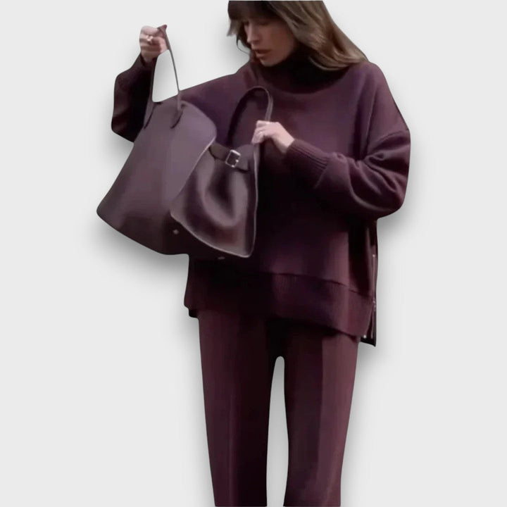 Cynora – Turtleneck Knitting Set