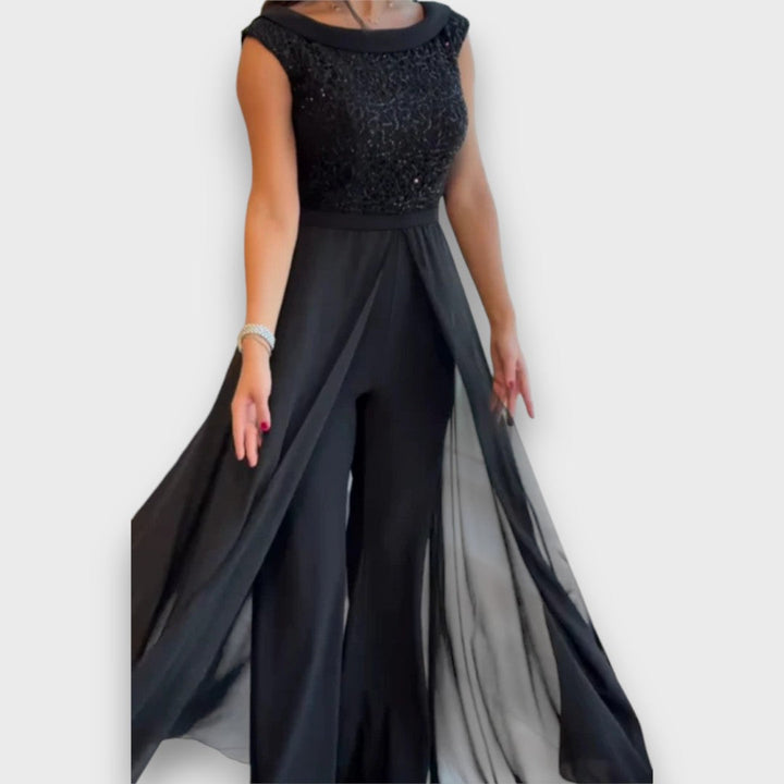 Nuna – Sleeveless Jumpsuit with Evening Grace