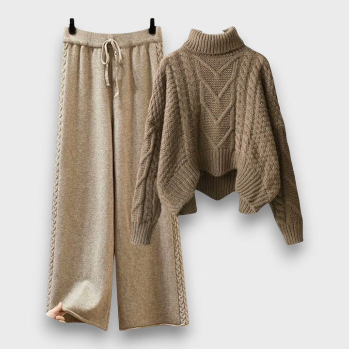 Oliva – Elegant Knit Two-Piece Set