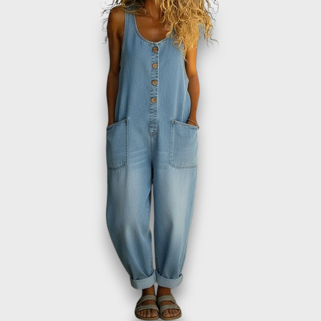 Ardana – Relaxed Denim Jumpsuit