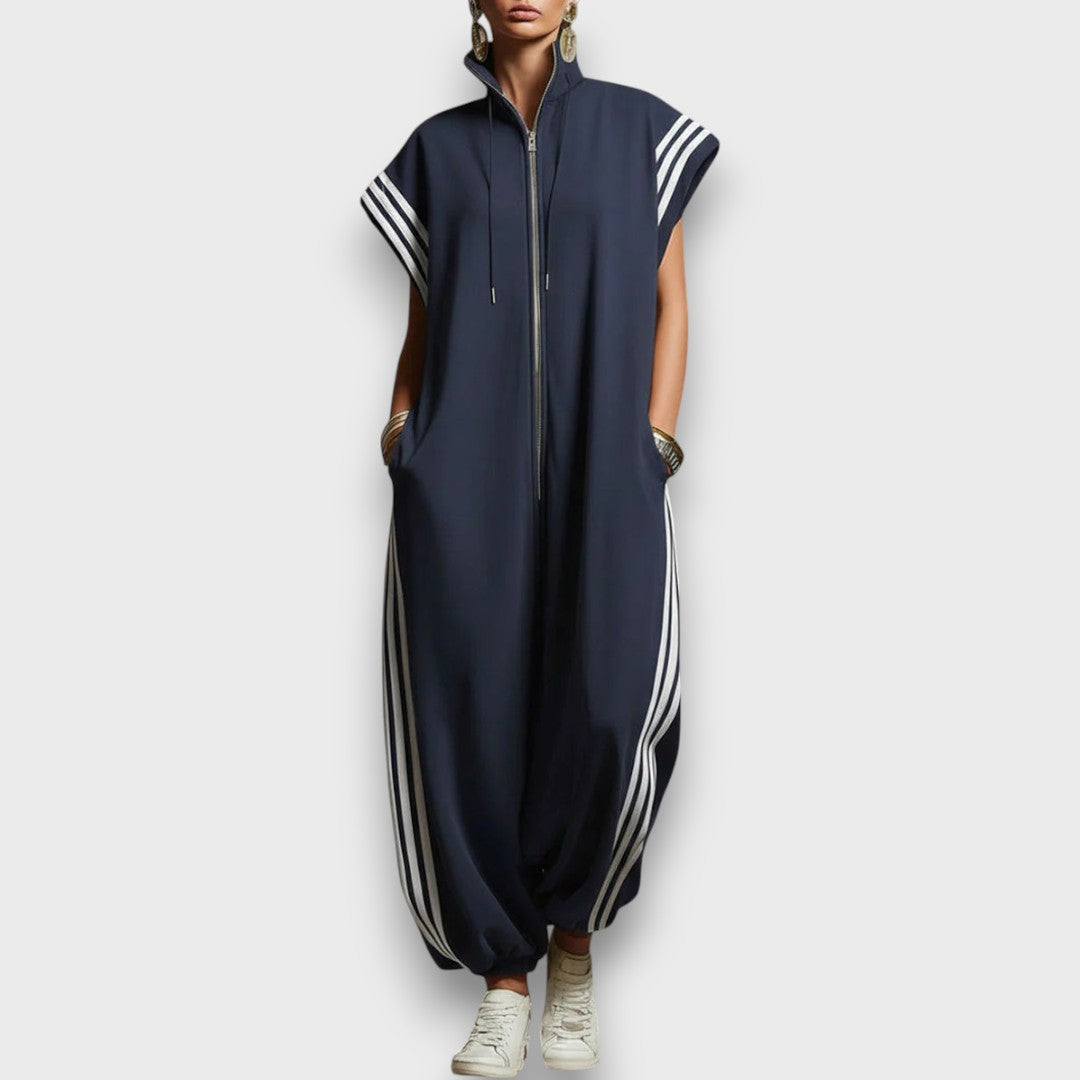 Rana – Zip-Front Utility Jumpsuit