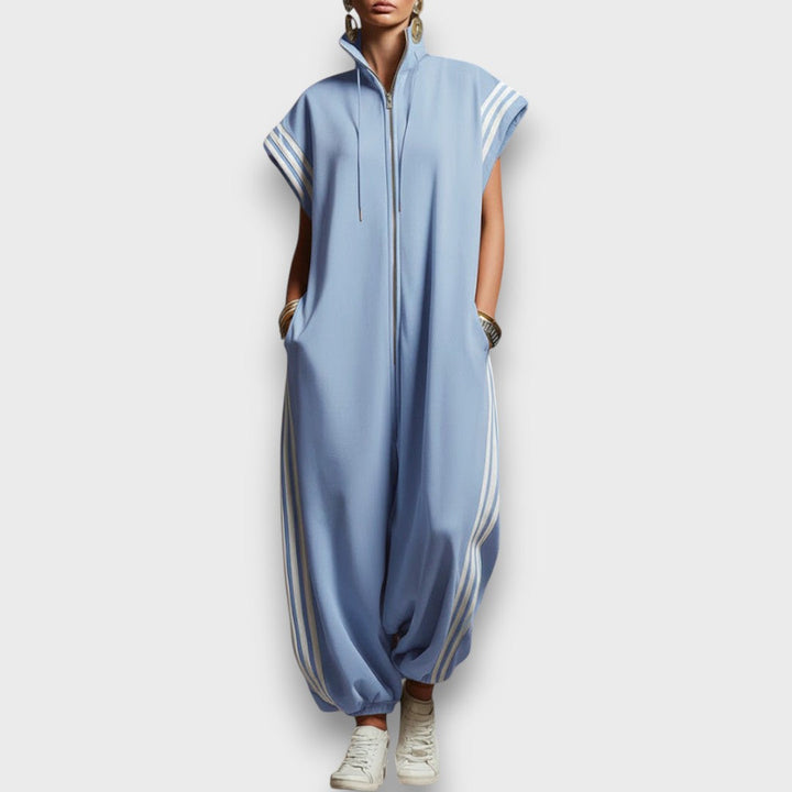 Rana – Zip-Front Utility Jumpsuit